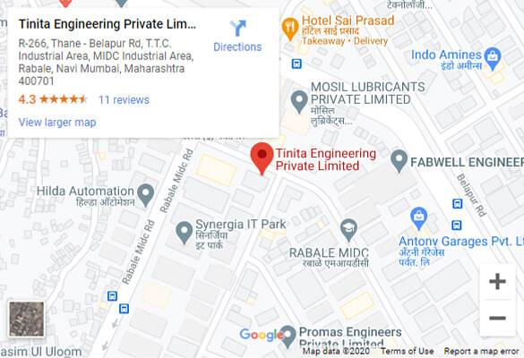 tinita engineering pvt ltd map