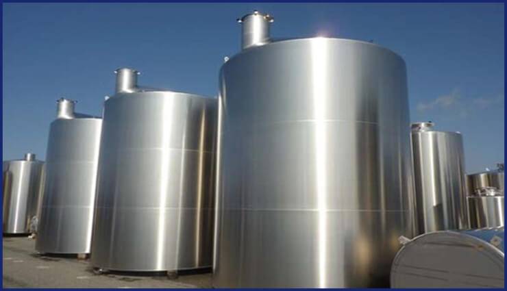 Zirconium Storage Tank